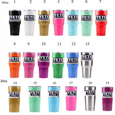 Yeti Stainless Steel Mug 30 Oz Cups Cars Beer Mug Large Capacity Mug Tumblerful Pink 20 Oz Yeti