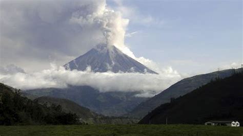 Ecuador Tom M S Medidas De Emergencia Por La Erupci N Del Volc N