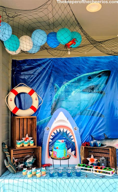 Shark Themed Birthday Party Ideas