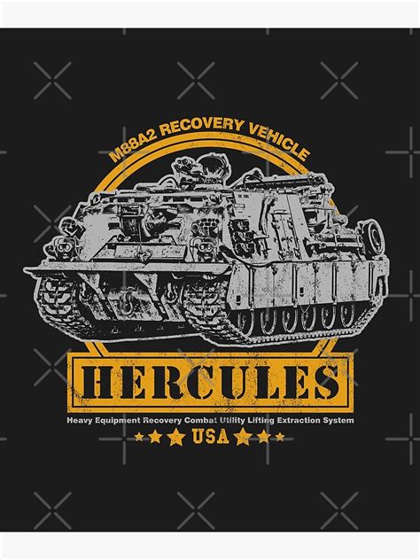 "M88 Hercules Armoured Recovery Vehicle" Poster by RycoTokyo81 | Redbubble