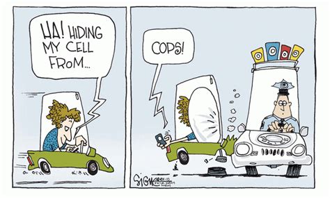 Distracted Driving Cartoon Atypical 60