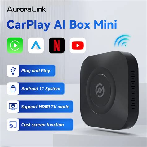 Adaptateur Sans Fil Carplay Ai Box Android Mini Dongle Carplay Sans