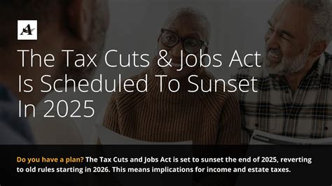 The Tax Cuts Jobs Act Is Scheduled To Sunset In Do You Have A