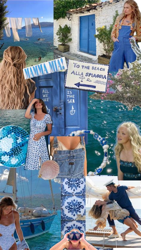 Mamma Mia Aesthetic Collage In 2024 Mamma Mia Mama Mia 20th Birthday Party