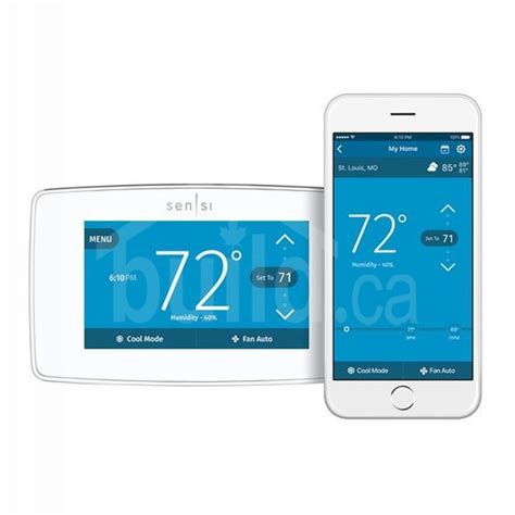 F U Wfc Emerson White Rodgers Sensi Touch Wi Fi Thermostat