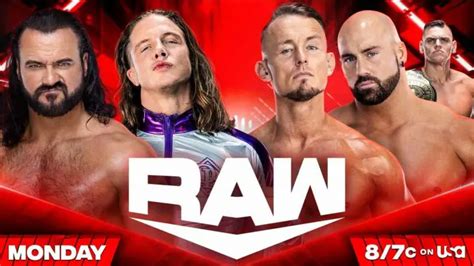 Wwe Raw July 10 2023 Preview And Match Card Itn Wwe