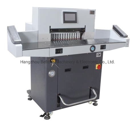 Mm Heavy Duty Hydraulic Program Control Stack Guillotine Paper