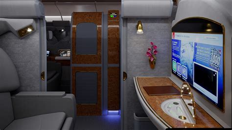 Airbus A380 800 First Class Emirates on Behance