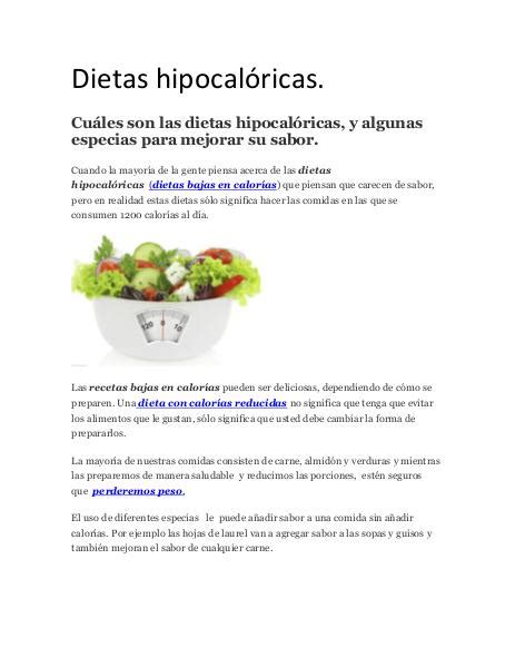 Dieta Hipocalorica Dietas Hipocaloricas Joomag Newsstand