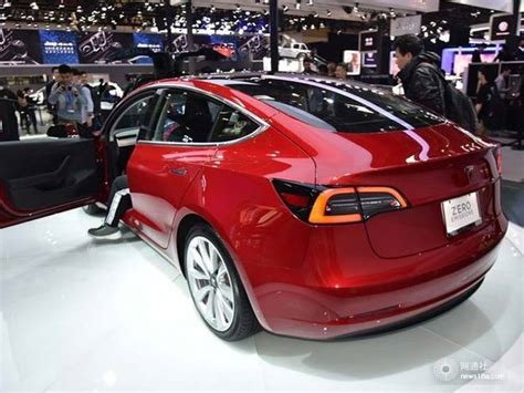 特斯拉model 3中國首發 有望明年開始交付 壹讀