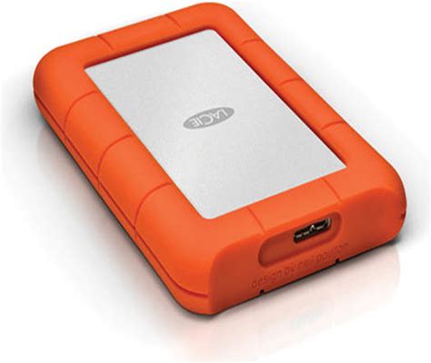 LaCie Rugged Mini USB 3 0 Portable External Hard Drive 1TB Storage