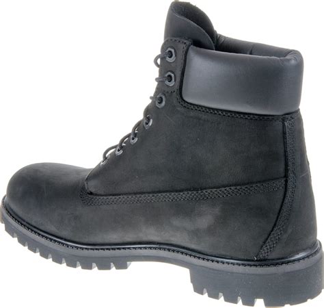 Timberland 6 Inch Premium Boot Waterproof Mens Black Nubuck 10073 001