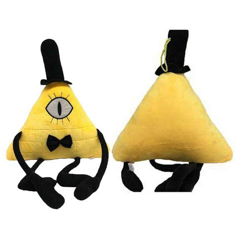 Authentic Bill Cipher Triangle Villain Plush Toy From Gravity Falls