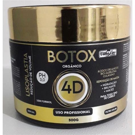 Botox Orgânico 4D Shopee Brasil