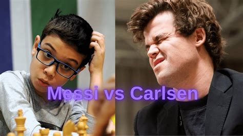 Year Old Messi Of Chess Faustino Defeats Carlsen In Seconds