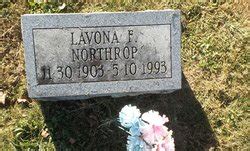 LaVona Frances Dovenbarger Northrop 1903 1993 Mémorial Find a Grave