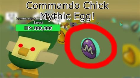 Getting My First Mythic Egg From Commando Chick What Mythic Bee I Got [bee Swarm Simulator