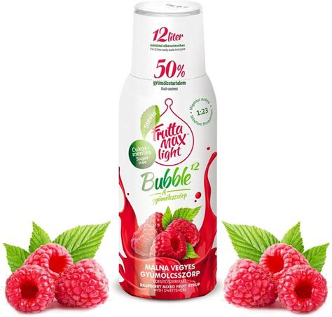 Fruttamax Syrop Do Saturatora Malina Light 500 ml Na 12 Litrów Ceny i