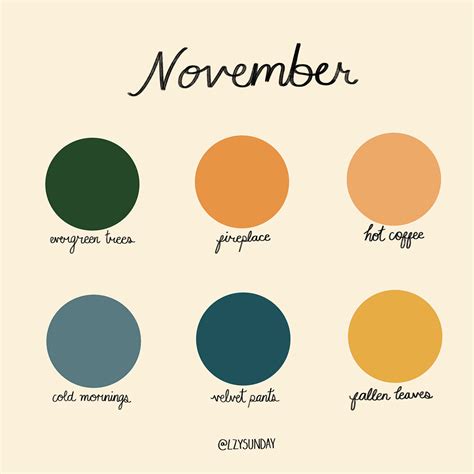 November Palette :: Behance