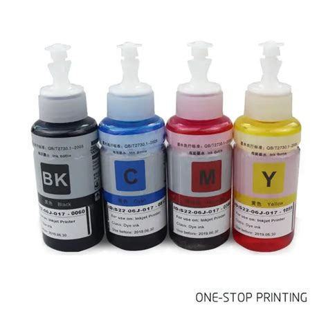 Pcs Ml Refill Printer Ink For Epson L L L L L L