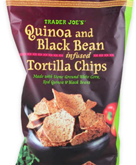 Trader Joe's Quinoa & Black Bean Infused Tortilla Chips Reviews - Trader Joe's Reviews Blog ...