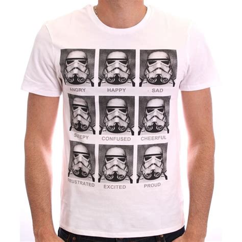 Tee Shirt Stromtrooper Emotions Homme Star Wars Taille M S