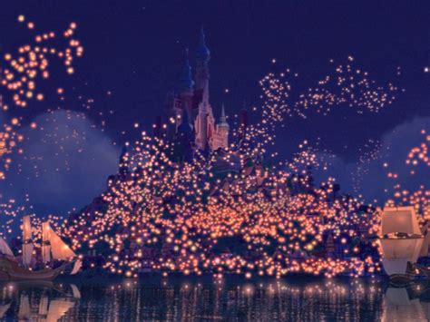 Tangled Wallpapers Boat Scene