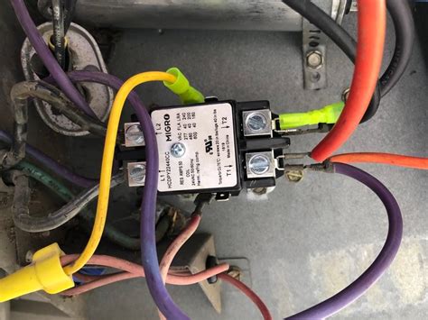 Two Pole Contactor Wiring Diagram Wiring Diagram