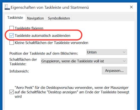 Taskleiste Ausblenden In Windows So Geht S 11004 Hot Sex Picture