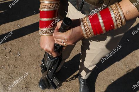 Himachal Pradesh Police Woman Wearing Traditional Editorial Stock Photo ...