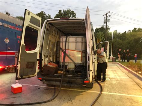 Police Suspicious Van Carrying 660 Gallons Of Fuel Found In White Marsh Area Wbff