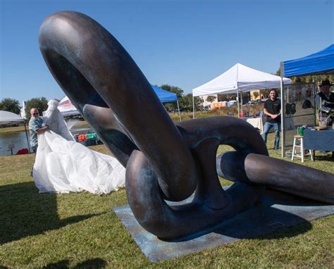 Pensacola Artist Randy New Unveils New Sculptures During Foo Foo Fest