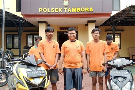 3 Polisi Gadungan Dan 2 Penadah Motor Curian Ditangkap Jajaran Polsek