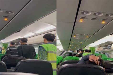 Viral Video Penumpang Merokok Di Pesawat Citilink Terancam Denda Rp