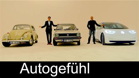 VW Beetle vs Golf I vs Volkswagen I.D. Evolution of Design interview ...