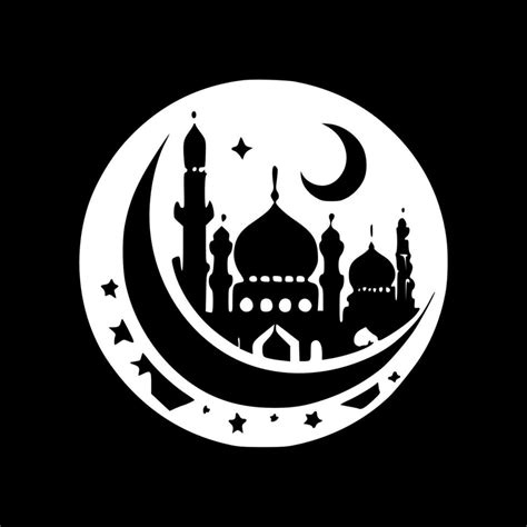 Islamic Black And White Vector Art, Icons, and Graphics for Free Download