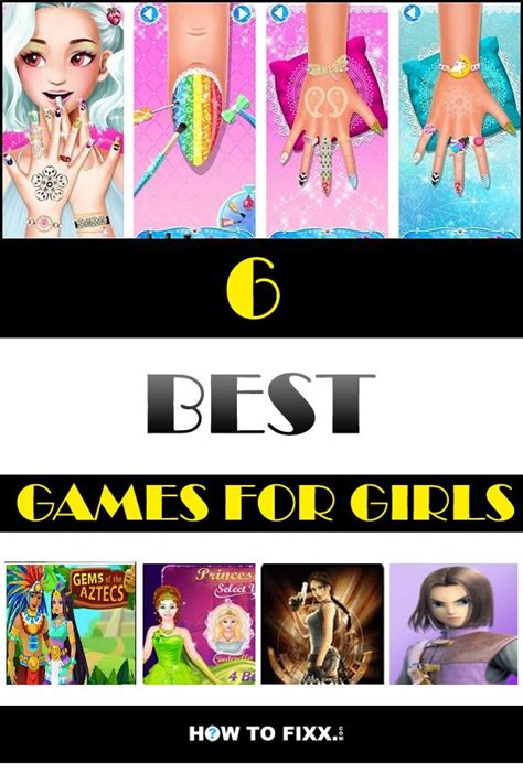 6 Best Games for Girls ! | Games for girls, Best games, Games