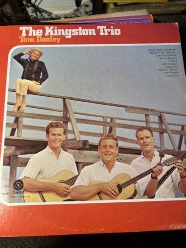 The Kingston Trio Tom Dooley Lp Vinyl Re Capitol Records Df 514