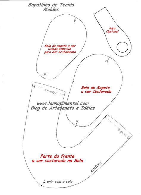 Hurby Artes Sapatinhos De Feltro Moldes