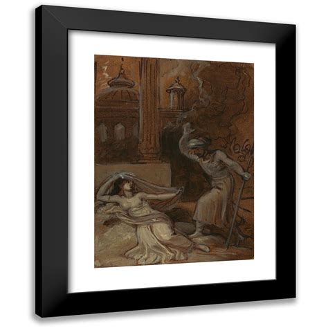 Robert Smirke 11x14 Black Modern Framed Museum Art Print Titled