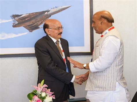 Defence Minister Rajnath Singh Meets Security Advisor To Bangladesh Pm