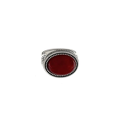 Anello Barocco Quarzo Rosso Ordina E Acquista Online Andrea