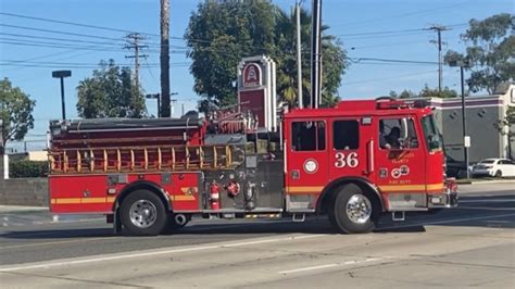 Lacofd Squad Engine Responding Youtube