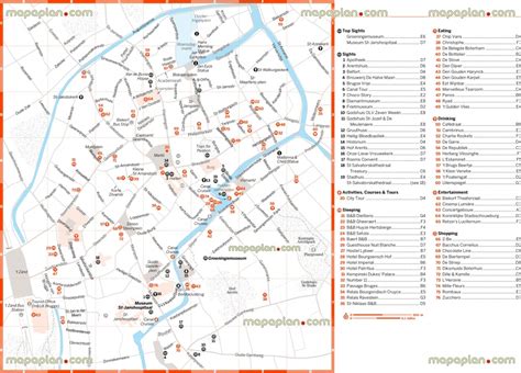 Bruges Map Printable | Printable Maps