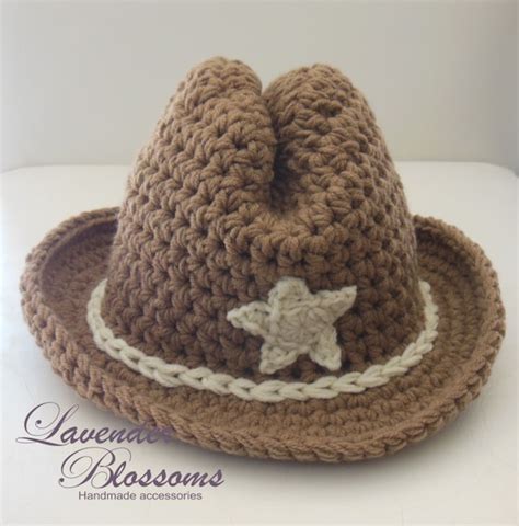 NEW CROCHET PATTERN COWBOY HAT BABY - Crochet