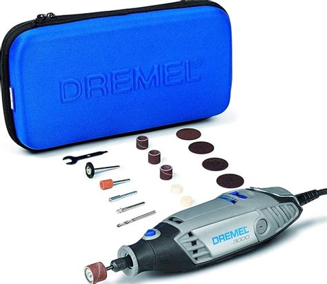 Dremel 3000 Outil Rotatif Multifonction 130W Avec 15 Accessoires Et 1