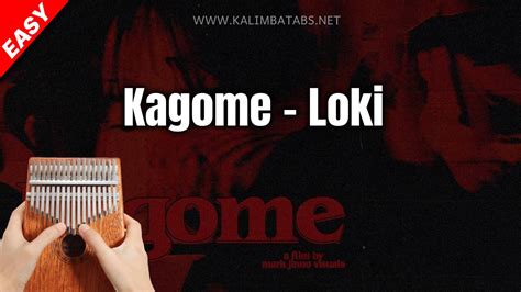 Kagome Loki Wip Kalimba Tabs Letter And Number Notes Tutorial