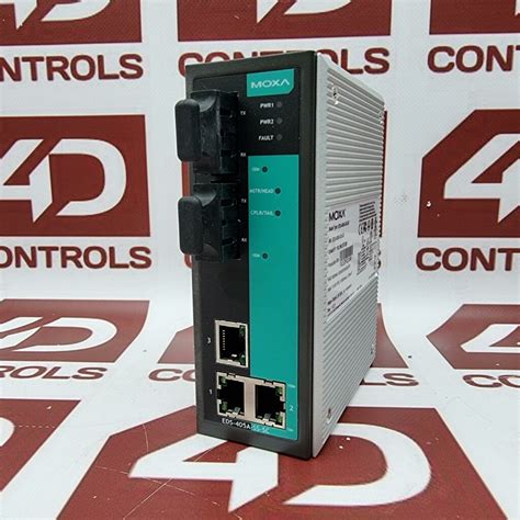 Eds A Mm Sc Moxa Entry Level Managed Ethernet To Fiber Switch