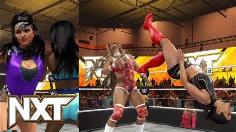 WWE 2K23 NXT MITB QUALIFYING MATCHES PERSIA VS AMARI LYRA VS ELEKTRA