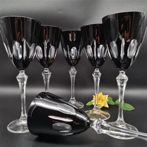 Bohemia Wine Glasses Crystal Hand Cut Catawiki